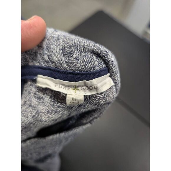 Antropologie PURE + GOOD Sleeveless Top with High 2 Neck Buttons & Round Hip Des - Picture 7 of 7